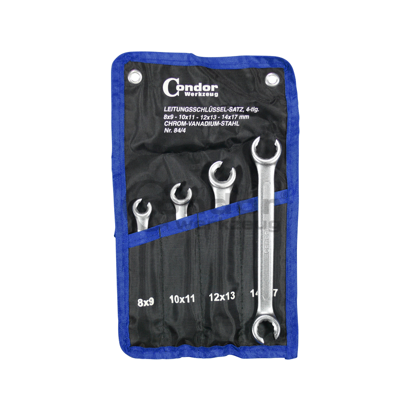 Naudoti Raktai stabdžių vamzdeliams 4 vnt. (8-17mm)