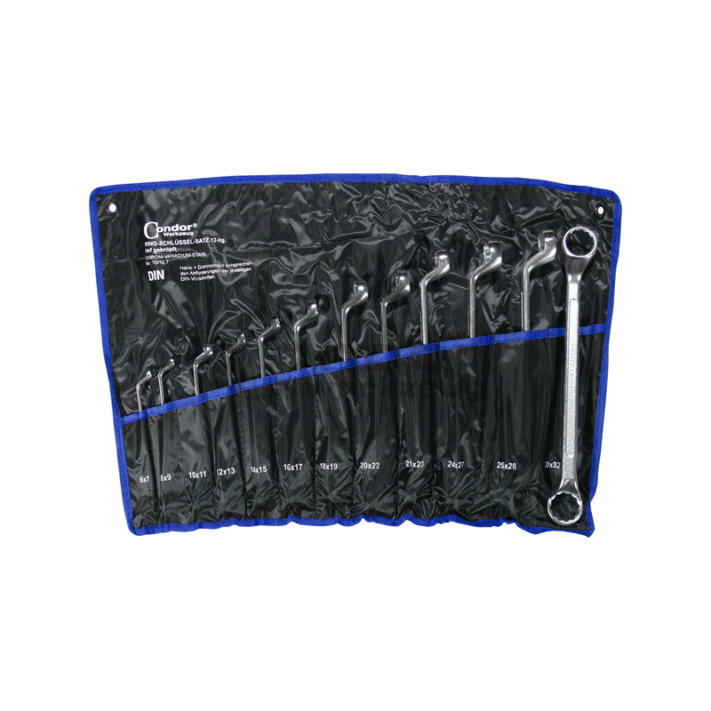 Naudotų Kilpinių raktų komplektas (6-32 mm) / 12dalių