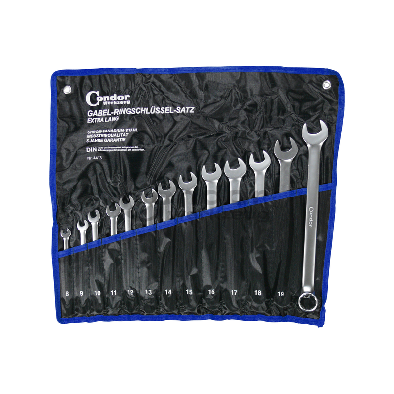 Naudotų Prailgintų raktų komplektas (8-22 mm) / 13dalių